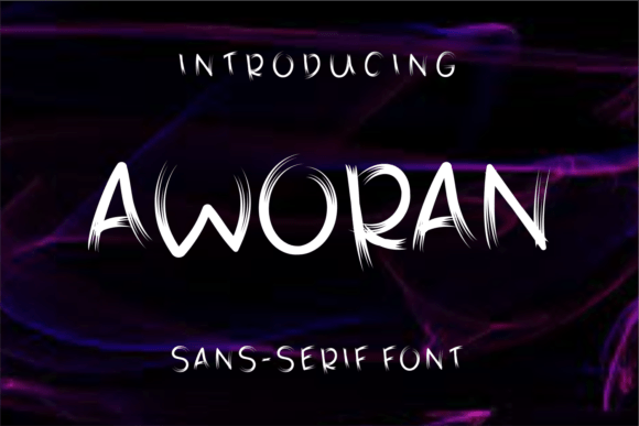 Aworan: A Stylish Script Font That Elevates Editorial Design