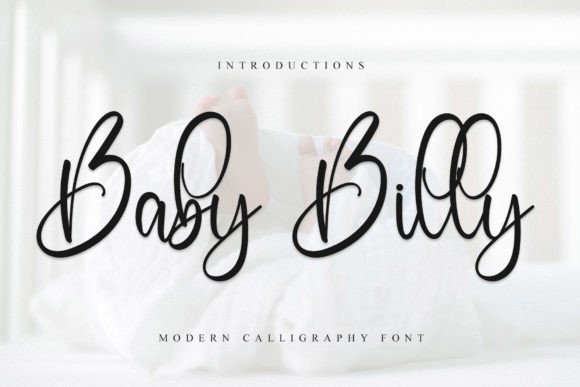 Baby Billy: A Stylish Script Font for Modern Web Design Projects