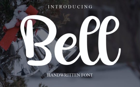 Bell: A Sweet & Elegant Script Font for Romantic Editorial Design