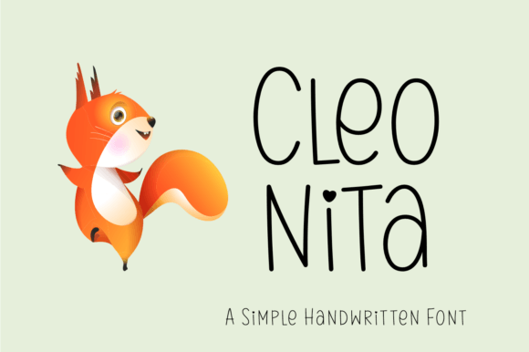 Cleo Nita: A Minimalist Handwritten Font for Modern Campaign Design