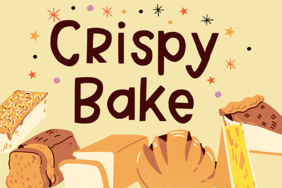 Crispy Bake: A Handwritten Font That Brings Personality to Branding