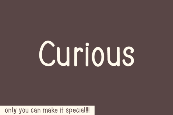 Curious: A Handwritten Font That Elevates Small Business Branding