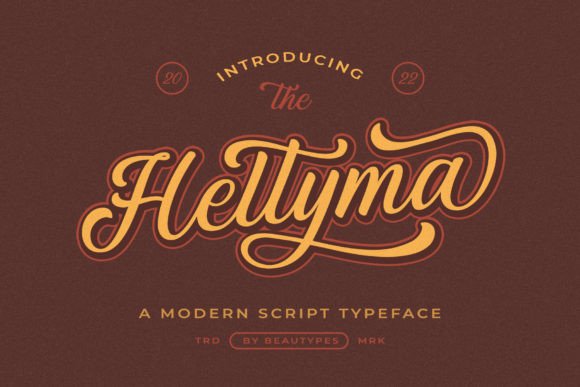 Heltyma: A Vintage Script Font for Modern Web Design Projects
