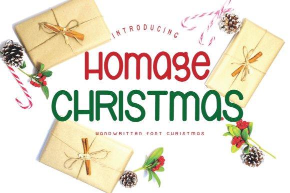 Homage Christmas: A Designer’s Secret for Luxurious Brand Typography