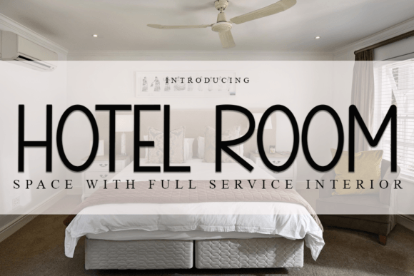 Hotel Room Font: A Modern Handwritten Typeface for Business Branding