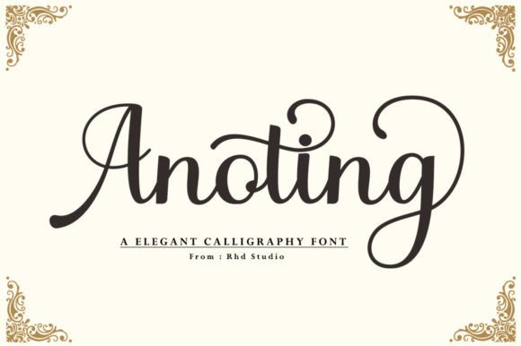 How Anoting Script Font Elevates a Handmade Jewelry Brand’s Identity