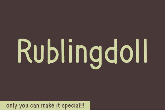 How Rublingdoll Became the Secret Weapon in Our Campaign Typography