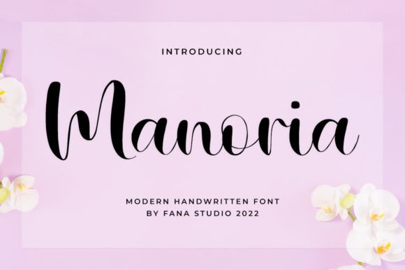 Manoria: A Handwritten Font That Elevates Small Business Branding
