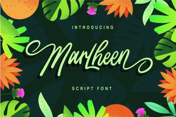 Marlheen Font Review: A Sweet Script for Web Design and Digital Branding