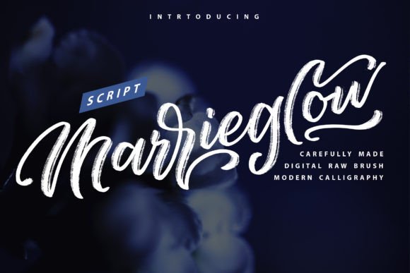 Marrieglow: A Dazzling Script Font for Modern Web Design Projects