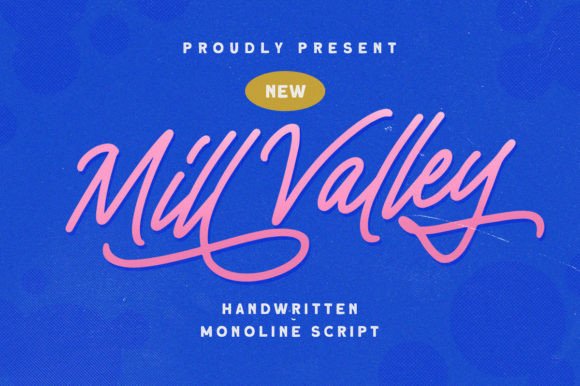 Mill Valley Font: A Joyful Script for Small Business Branding