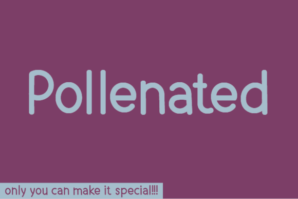 Pollenated: A Natural Handwritten Font for Authentic Branding