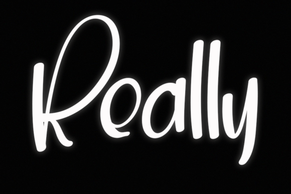Really Font: A Handwritten Typeface for Scroll-Stopping Digital Design
