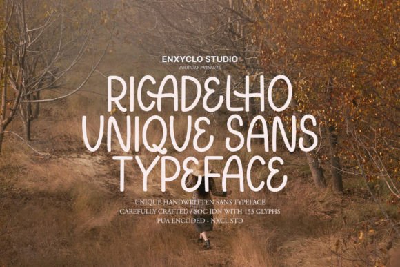Ricadelho: A Stylish Handwritten Font for Modern Web Design