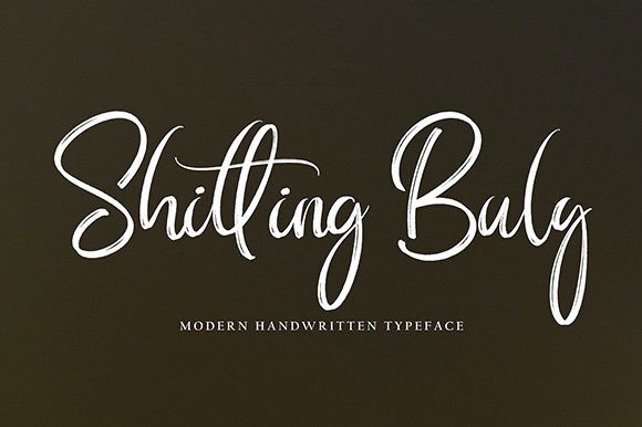 Shitting Buly: A Handwritten Font That Brings Personality to Every Craft