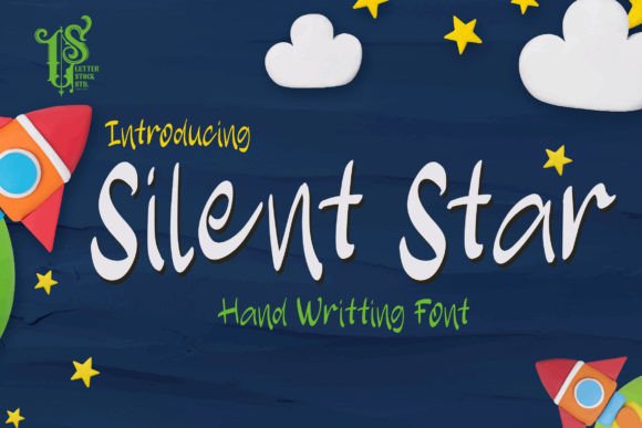 Silent Star: A Whimsical Handwritten Font for Editorial Charm