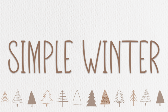 Simple Winter: The Handwritten Font That Elevates Campaign Visuals
