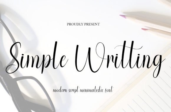Simple Writting: A Modern Handwritten Font for Web and Digital Design