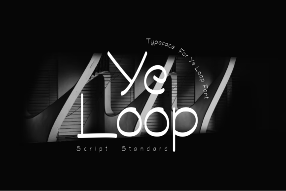 Ye Loop: A Minimalist Script Font for Elegant Editorial Design