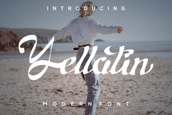 Yellatin: A Handwritten Font That Elevates Small Business Branding
